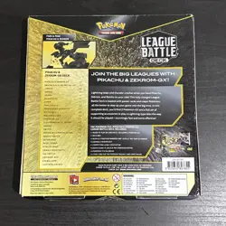 Pikachu & Zekrom-GX Pokemon TCG SEALED League Battle Deck - Image 2