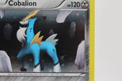 Cobalion 84/101 Holo Rare BW Noble Victories Pokemon Card Vintage 2011 - Image 2