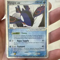 Kyogre ex 037 Nintendo Black Star Promos Holo Rare Pokemon TCG 2006 - Image 1