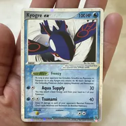 Kyogre ex 037 Nintendo Black Star Promos Holo Rare Pokemon TCG 2006 - Image 2