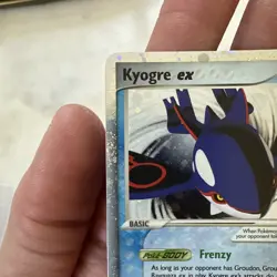 Kyogre ex 037 Nintendo Black Star Promos Holo Rare Pokemon TCG 2006 - Image 4