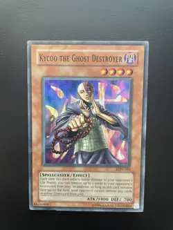 Yugioh Kycoo The Ghost Destroyer LON-062 Unlimited Edition Super Rare MP/HP - Image 1
