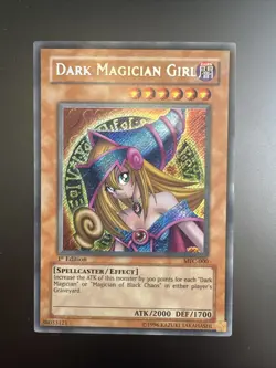 Yu-Gi-Oh! yugioh Dark Magician Girl Secret Rare MFC-000 Secret 1st Ed. English - Image 1