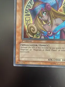 Yu-Gi-Oh! yugioh Dark Magician Girl Secret Rare MFC-000 Secret 1st Ed. English - Image 4