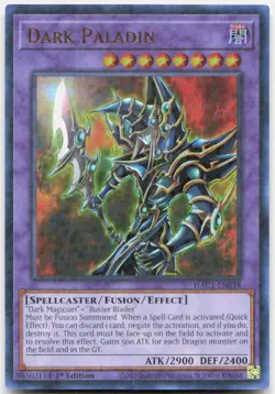 Dark Paladin 1st Edition Duel Terminal Ultra Rare Hidden Arsenal HAC1-EN018 NM - Image 1