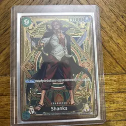 One Piece Shanks (SP) ST16-004 A Fist of Divine Speed Alt Art OP11 - Image 1