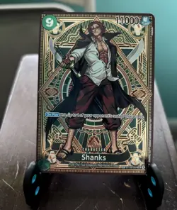 One Piece Shanks (SP) ST16-004 A Fist of Divine Speed Alt Art OP11 - Image 2