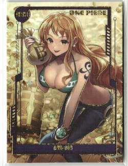 NAMI SSR SSR-009 Thick One Piece Collectible Anime Card - Image 1