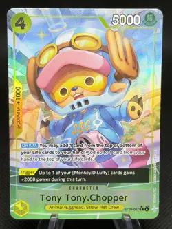 Tony Tony.Chopper (Full Art) ST29-007 NM One Piece CCG ST-29 - Image 1