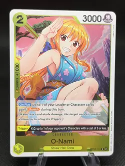 O-Nami OP06-101 NM One Piece CCG OP06 - Image 1