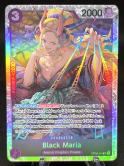 Black Maria OP08-074 NM One Piece CCG OP08 - Image 1