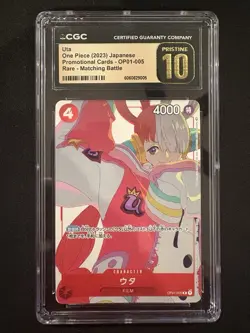 CGC Pristine 10 Uta (Gift Collection 2023) OP01-005 One Piece Promotion Foil JP - Image 1