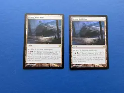 MTG Kessig Wolf Run X2: Innistrad #243 - NM - Image 1