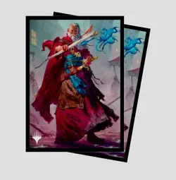 Elminster 100ct Sleeves MTG Battle for Baldur's Gate Commander Legends - Image 1
