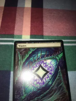 MTG Dragon's Eye Wastes TDM Promo Land Tarkir Dragonstorm - Image 1