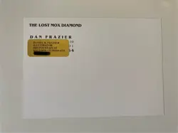 The Lost Mox Diamond: postcard (MtG) autographed by illustrator - Image 2