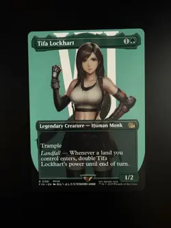 MTG Final Fantasy Tifa Lockhart Borderless 0391 Non-Foil - Image 1