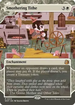 Smothering Tithe -Foil Near Mint MTG Wilds of Eldraine: Enchanting Tales - Image 1