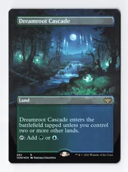 Dreamroot Cascade Borderless Foil Rare Innistrad Crimson Vow MTG Card NM - Image 1