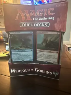 Duel Decks: Merfolk vs. Goblins Set Magic The Gathering MTG NEW FACTORY SEALED - Image 1