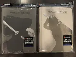 2x Ultra-Pro MTG Final Fantasy Premium Zipper 9-Pocket Binders Sephiroth & Cloud - Image 2
