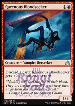 Ravenous Bloodseeker 4x FOIL SOI MTG Shadows Over Innistrad Uncommon MINT red - Image 1