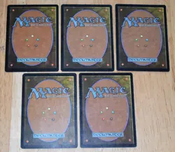 MTG 5x Rare Artifact Creature PHYSCHOSIS CRAWLER, STEEL HELLKITE, DUPLICANT + - Image 2