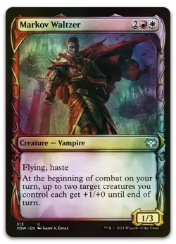 Markov Waltzer (Showcase) #313 (Foil) (NM) Crimson Vow VOW Magic MTG - Image 1