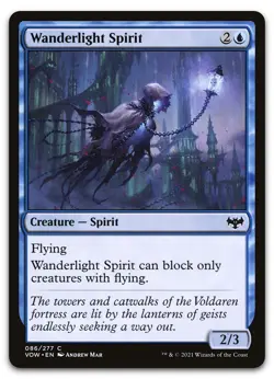 Wanderlight Spirit #86 (NM) Crimson Vow VOW Magic MTG - Image 1
