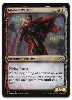 Markov Waltzer (Showcase) #313 (NM) Crimson Vow VOW Magic MTG - Image 1