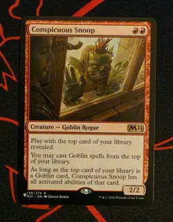 MTG Conspicuous Snoop x1 Near Mint from The List Reprints - Image 1