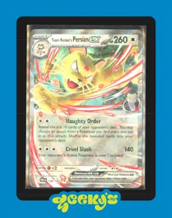 Pokemon TCG, Team Rocket's Persian Ex 150/182 - Destined Rivals $2MIN ORDER - Image 1