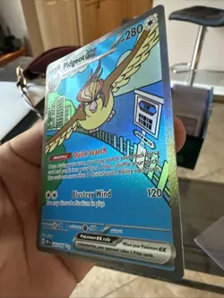 Pokemon TCG Pidgeot EX 225/197 Obsidian Flames Special Illustration Mint - Image 3
