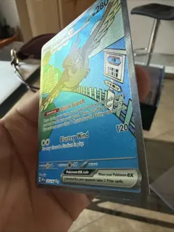 Pokemon TCG Pidgeot EX 225/197 Obsidian Flames Special Illustration Mint - Image 4