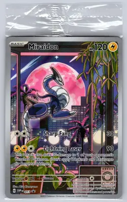 Miraidon 013 SEALED Holo Promo Scarlet & Violet Promo Pokemon Near Mint - Image 1