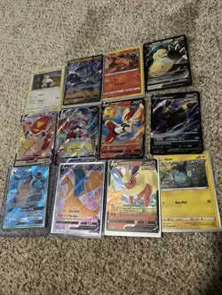 Lot Of 12 Pokemon TCG Mixed Lot Holos Blastoise Charizard NM - Image 1