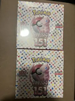 2x Sealed Japanese Pokemon 151 Booster Box US SELLER - Image 1