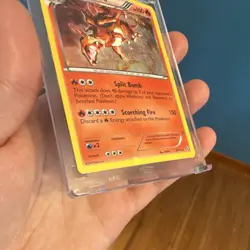 Pokemon TCG Legendary Treasures Charizard 19/113 Holo “BLEED” error English 2013 - Image 4