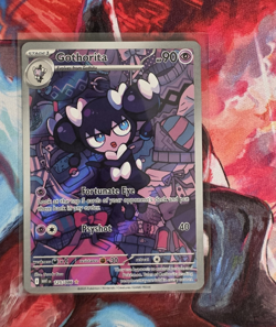 Pokemon TCG Gothorita 125/086 SV White Flare Illustration Rare Holo 90 HP Eng - Image 1