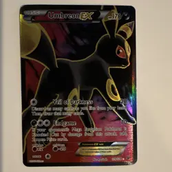 Umbreon EX Fates Collide Full Art Holo Ultra Rare 119/124 - Image 1