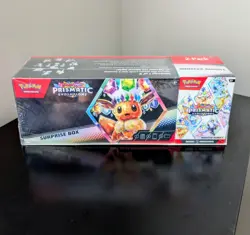 Pokemon TCG Prismatic Evolutions Booster Bundle + Surprise Box - SEALED - Image 1