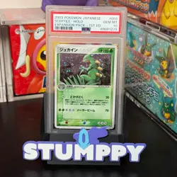 PSA 10 SCEPTILE 003/055 | Expansion Pack 1st Ed Holo Japanese Pokemon Card - Image 1