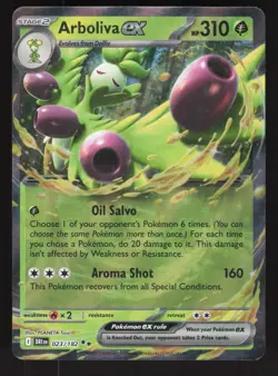 Arboliva ex 023/182 Pokemon TCG SV10: Destined Rivals NM - Image 1