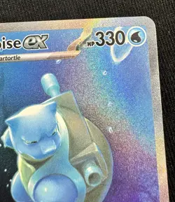 Pokemon Blastoise ex Special Illustration Rare 200/165 SV151 Scarlet Violet 151 - Image 3