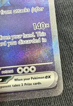 Pokemon Blastoise ex Special Illustration Rare 200/165 SV151 Scarlet Violet 151 - Image 4
