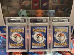 2026 Pokemon First Partner Illustration PSA 10 Sequential Set 01/02/03 RARE!!! - Image 5