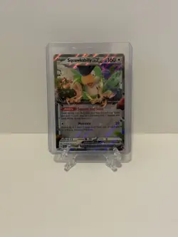 Pokemon TCG Squawkabilly ex Scarlet & Violet: Paldean Fates 075/091 Holo Double - Image 1