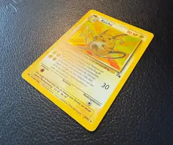 1999 POKEMON TCG RAICHU FOSSIL HOLO UNLIMITED GERMAN 14/62 MP - Image 2