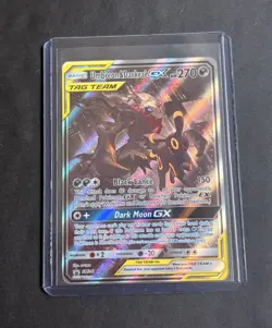 Pokemon TCG Umbreon & Darkrai GX SM241 SM Black Star Promo TAG TEAM Holo 270 HP - Image 1