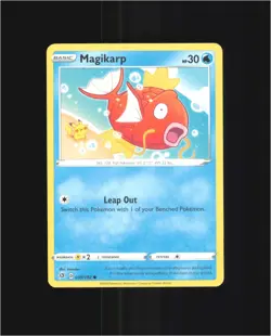 Magikarp 039/192 Common Rebel Clash Pokemon Near Mint - Image 1